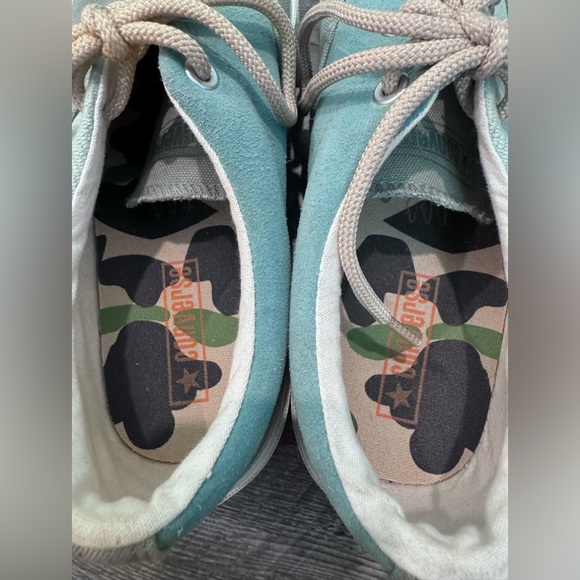 Converse Skid Grip Jungle Cloth Unisex Low Top‎ Green Canvas Shoes Mens 8.5 W 10 - Picture 6 of 8